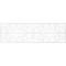 Ekena Millwork Set of Four Panels for 94 1/2"W x 28 1/4"H Norwood Fretwork Wainscot Wall Paneling WPKP14X01X47NWD - alternate 2